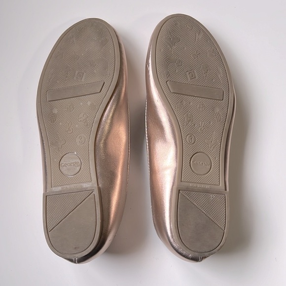 balletcore rose gold kitty flats - Picture 4 of 6